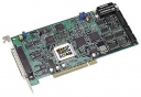 PCI Adapter, 16SE/8D kana wyjcia, 12 bit ADC, 330 kHz, 1k words FIFO, 2 wyjcia analogowe, 16DI, 16DO, Regulator, przewd Socket CA-4002x1