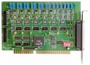 Adapter ISA, 6 Analog Outputs with Voltage and Current Range, 12 bit DAC, 16DI, 16DO, extension board, data acquisition