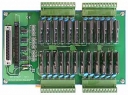 24-Channel Solid State Relay Daughter Board, Opto-22 Compatible, DIN-Rail Mounting, Plug-in Terminal, 24x DO