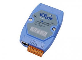 Internet Embedded Controller, CPU AMD188ES 40MHz, 256kb Flash, 256kb SRAM, Ethernet, 1x RS232, cable CA-0910x1, WT-25+75, device server, LCD display, programmable, 10base-t, wt