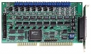 Adapter ISA, 8 Analog Outputs with Voltage and Current Range, 12 bit DAC, 16DI, 16DO, extension board, data acquisition