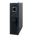 Przemysowy konwerter 100base-TX na 100base-FX, RJ-45, jednomodowy, wielomodowy, montowanie na szynie DIN