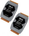 Modu niskiego napicia wej/wyj, 4-kanaowe wyjcie przekanikowe (form A), 4-kanaowe wyjcie przekanikowe (form C), 1x RS-485, LED display, Modbus RTU, DCON, monta na cianie lub na szynie DIN, -25+75C