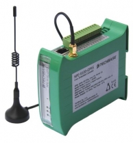 Industrial computer, Linux ARM9 32-bit RISC 180MHz 200MIPS CPU. 2x RS232, 1x RS485, 8x DI, Ethernet 10/100BaseT, SD/MMC, fanless, SNMP, BOX, Modbus, programmable, device server, router, telemetry module, DO, flash, www, usb, zigbee, 4xAI, 2xDO, 2 x relay outputs, built in GSM/GPRS modem,