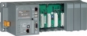 Kontroler wbudowany ISaGRAF WinCon, CPU Intel Strong ARM 206MHz, 64Mb SRAM, 2x RS-232, 1x RS-485, 1x RS-232/485, 2x 10/100 BaseT, 1x VGA, 2x USB, Compact Flash, Windows CE.NET 4.1, 7x slotw rozszerze, ISaGRAF
