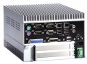 Embedded computer, Intel Pentium M / Celeron M up to 2.0GHz, DDR2 DIMM up to 2GB, 1x 2.5" SATA HDD drive bay, 1x VGA, 6x RS-232, 6x USB, 2x 1000base-TX RJ45, 1x Audio, 2x PS/2, 1x LPT, 2x 32 bit/33 MHz PCI, fanless, WT-10+45, DC
