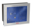 12.1" LCD, Panel PC, CPU AMD LX700 433MHz, VGA, USB, 1x serial port, 1x parallell port, touchable, fanless, WT0+50, 100base-tx, embedded, vesa